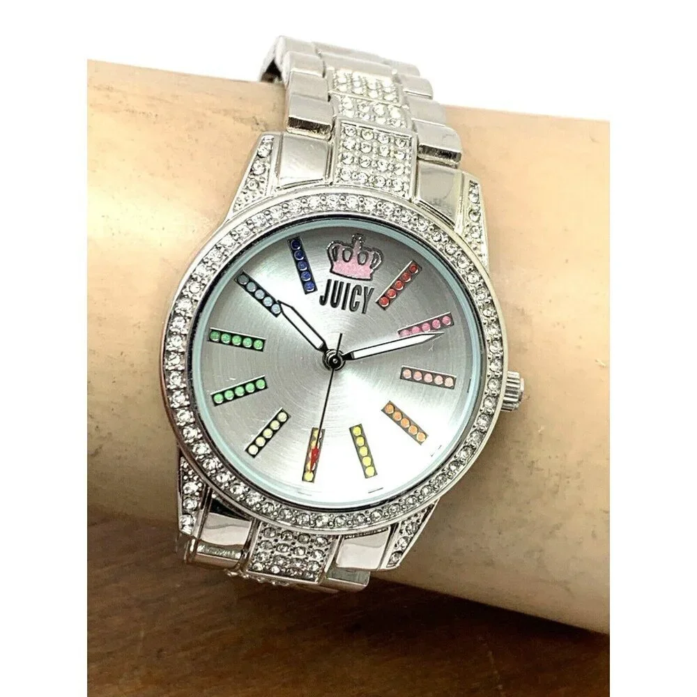 Juicy By Juicy Couture Women's Watch JC/5015 Quartz Silver Stainless Ste…